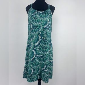 Green & White Sundress size Lg